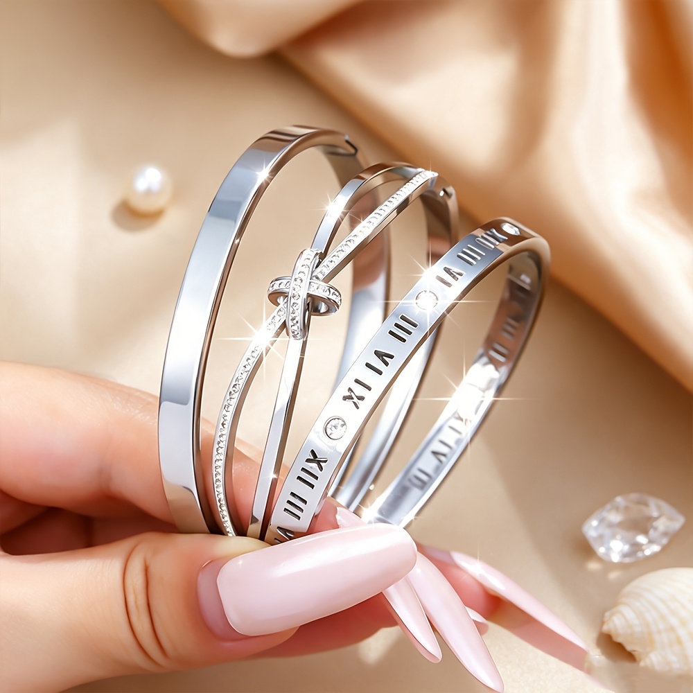 Unisex Durable Waterproof Stainless Steel Bracelet